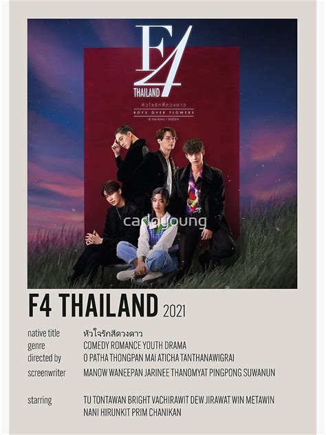 "f4 thailand minimalist poster" Poster for Sale by carloyoung | Redbubble