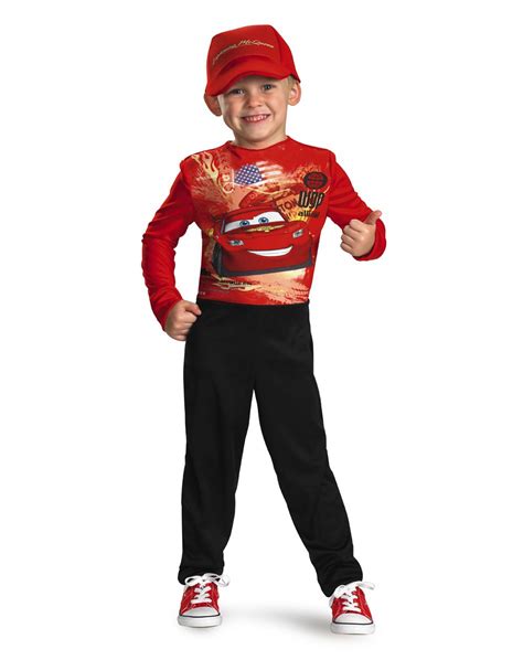 Cars 2 Lightning McQueen Boys Costume | Lightning mcqueen costume ...