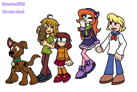 Scooby-Doo and Friends by Sweetwolf05 on DeviantArt