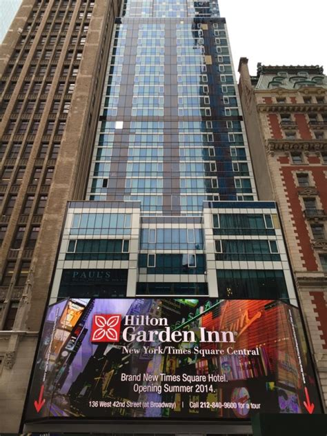 The hotel, the Hilton Garden Inn Times Square Central (NYCTT by Laurent)