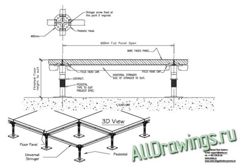 False floor nodes | Download drawings, blueprints, Autocad blocks, 3D ...