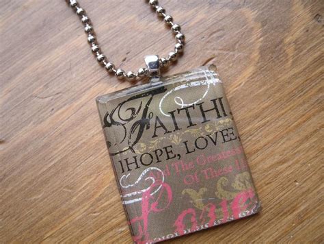 Faith Hope Love Necklace