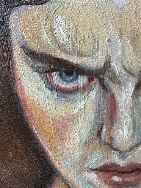 Anger Painting Portrait Woman Original Art Oil by Isolde | Etsy