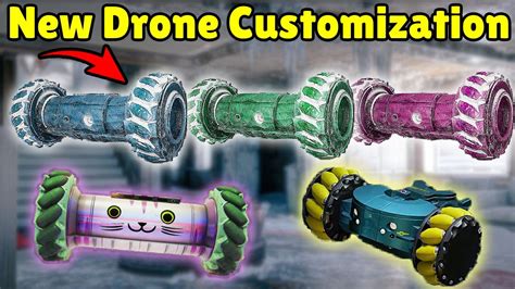 Ubisoft Will Finally ADD Drone Customization Skins To Rainbow Six Siege - Drones