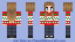 Christmas Girl Skin Minecraft Skin