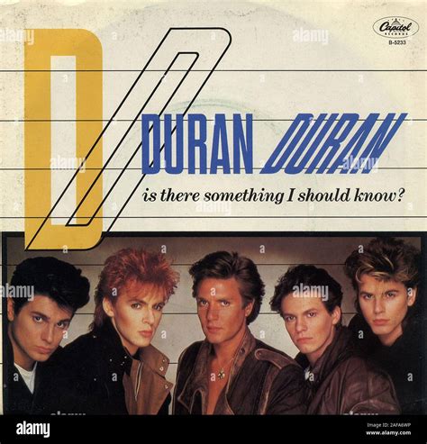 Is There Something I Should Know - Duran Duran - Vintage vinyl album ...