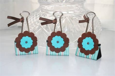 ACC6 Felt Flower Binder Clip Photo Holders by lauraos - Cards and Paper ...