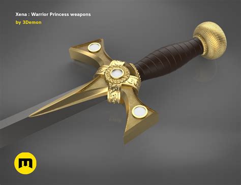 Xena: Warrior Princess armor and weapons | 3Demon - 3D print models ...