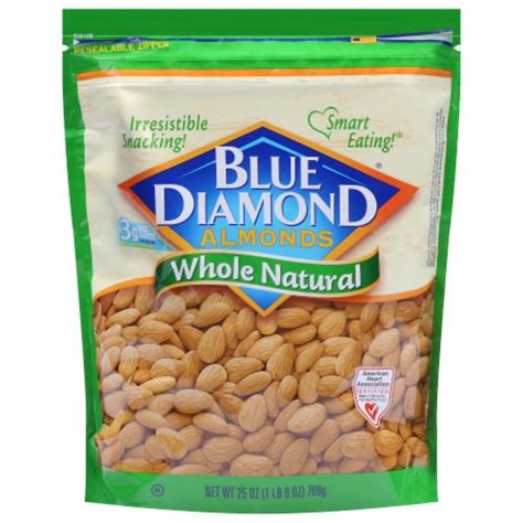 Blue Diamond® Whole Natural Almonds, 25 oz - Fry’s Food Stores