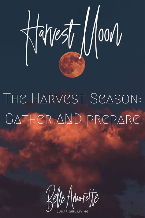 OCTOBER HARVEST MOON: The Moon for Healing & Growth