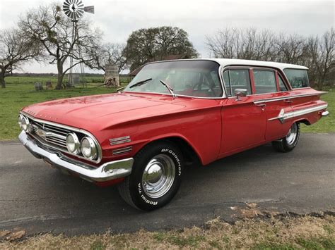 1960 Chevrolet Nomad 4 DOOR WAGON 348 AUTO PS PB for sale #117253 | MCG