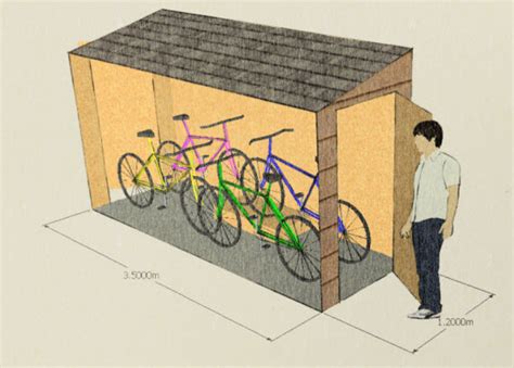 20 Free DIY Bike Shed Plans (Outdoor Bike Storage)