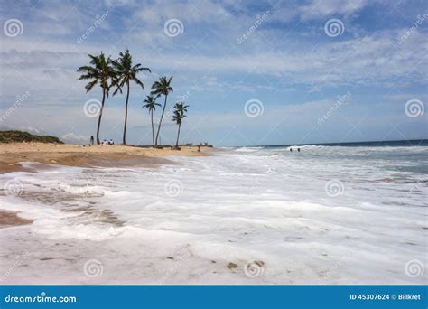 Lekki Beach in Lagos stock photo. Image of tropics, capital - 45307624