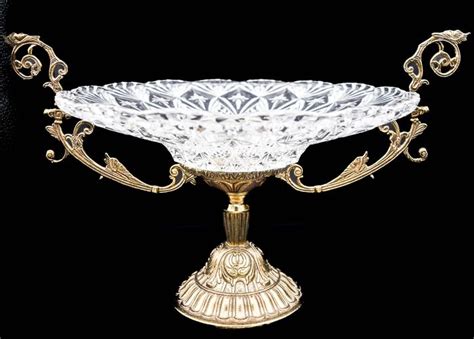 Extraordinary fruit bowl/centerpiece - 46 cm - Alloy, - Catawiki