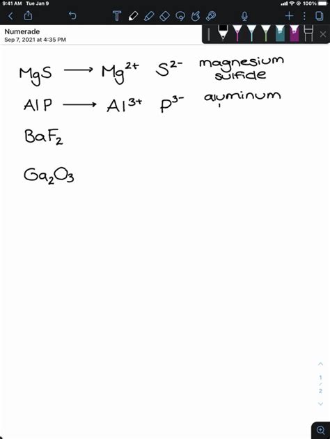 SOLVED:Determine the ionic charge on each atom in the following ...