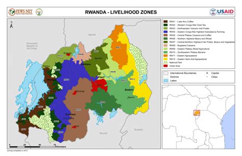 Rwanda - Livelihood zones (July 2012) - Rwanda | ReliefWeb