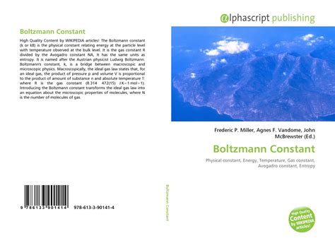 Boltzmann Constant, 978-613-3-90141-4, 6133901411 ,9786133901414