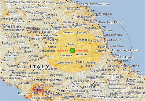 Magnitude 6.2 earthquake southeast of Norcia, Italy