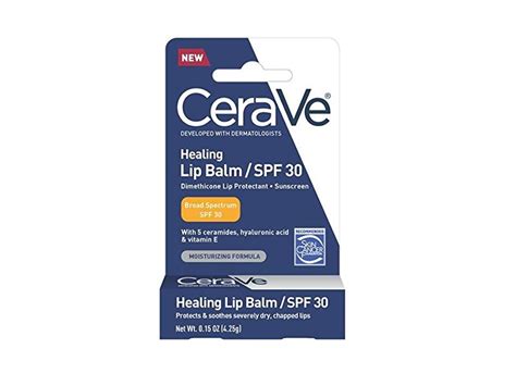 CeraVe Healing Lip Repair Balm with SPF 30, 0.15 Ounce Ingredients and Reviews