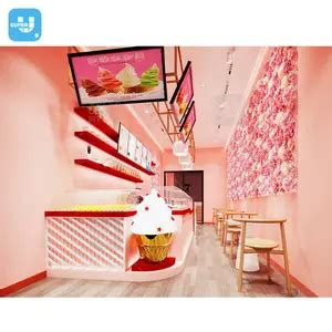 Wholesale ice cream shop interior to Display What You Like - Alibaba.com