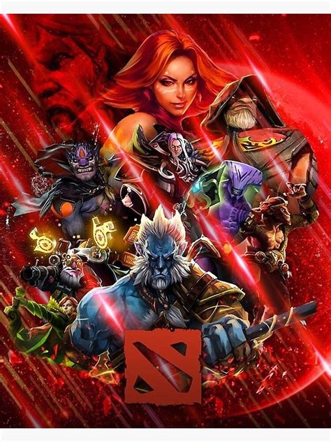 "dota 2 - game poster" Poster by marymaldonaS | Redbubble