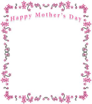 Mother's Day Borders - Free Mothers Day Border Clip Art