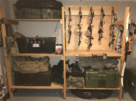 Hunting Gear Storage Ideas for Your Hunting Room