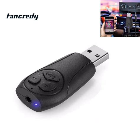 Wireless Bluetooth Car Kit Handsfree A2DP Car USB Bluetooth Aux Audio ...