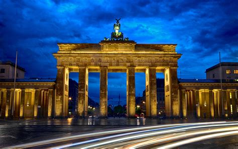 Brandenburg Gate Berlin City Wallpapers - 1920x1200 - 929378