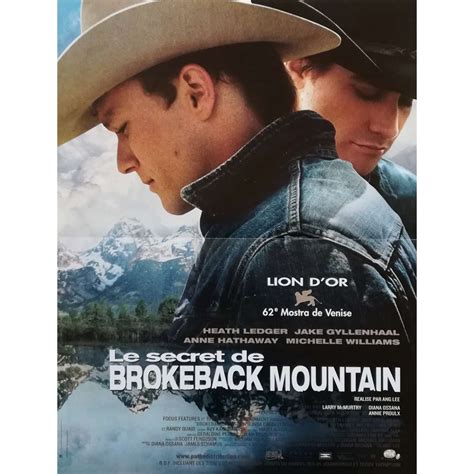 BROKEBACK MOUNTAIN Movie Poster 15x21 in.