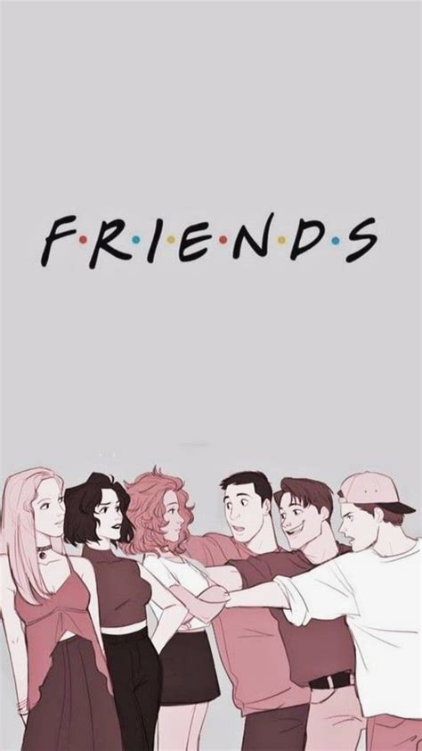 Friends Art. Friends , Friends tv, Friends poster, Cartoon Friends HD ...