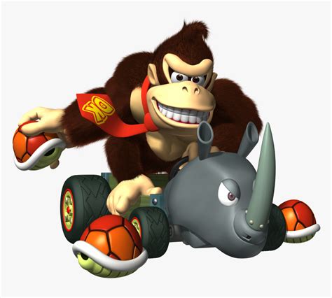 Donkey Kong Mario Kart - Donkey Kong On Ds, HD Png Download ...