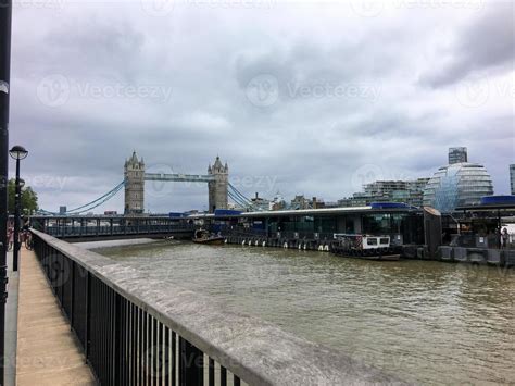 A view of Tower Bridge in London 8731631 Stock Photo at Vecteezy