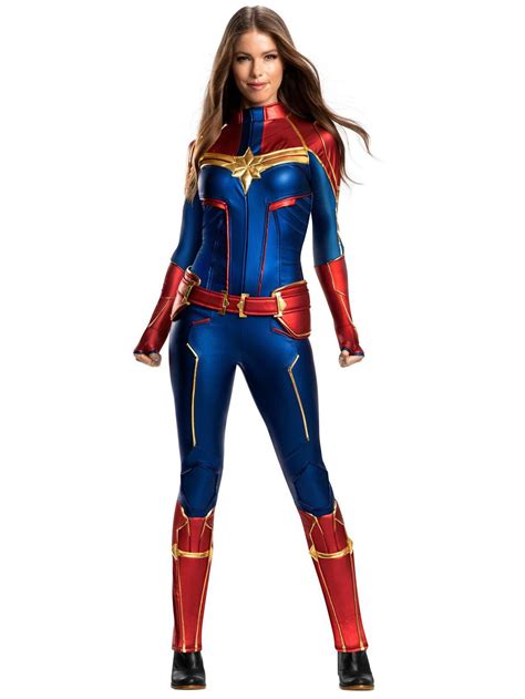 Captain Marvel Grand Heritage Adult Costume - Walmart.com - Walmart.com