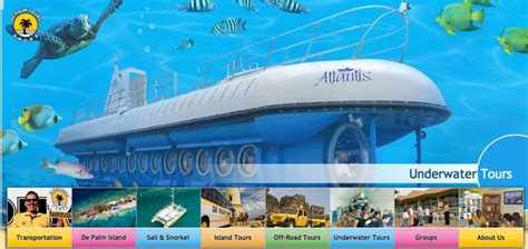 Atlantis submarine tours-Aruba | Island tour, Group tours, Palm island