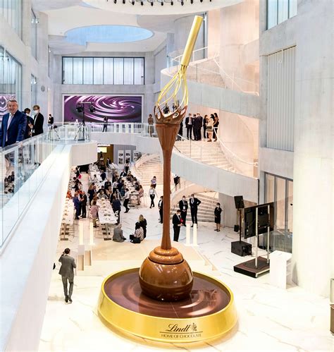 Lindt has opened a paradise for chocolate-lovers in Zurich