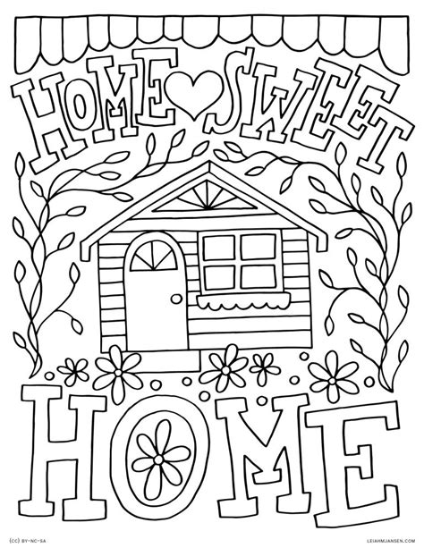 March Coloring Contest - Home Living Team