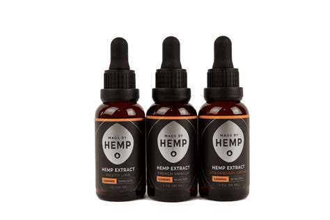 Hemp Extract Tincture | Made By Hemp