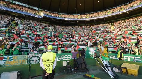 Celtic could face action from UEFA over Palestine flag display ...