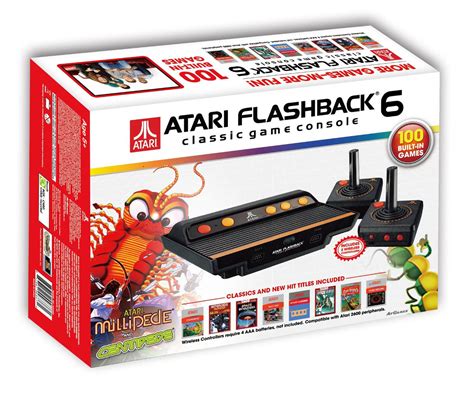 At Games Atari Flashback 6 Classic Game Console