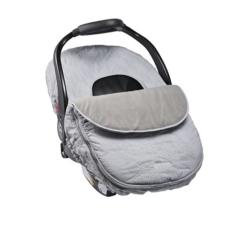 JJ Cole Baby Winter Car Seat Cover for Car Seat, Weather-Resistant, Gray Herringbone - Walmart ...