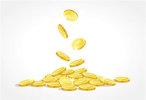 gold coins illustration background 7070048 Vector Art at Vecteezy