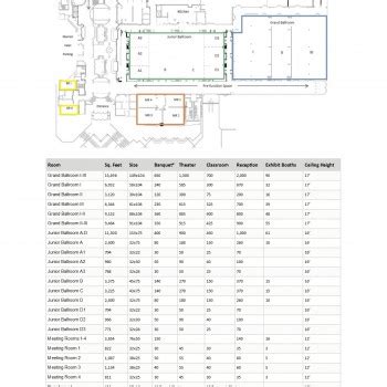 Floor Plan | Durham Convention Center