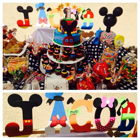 Mickey Mouse Clubhouse Birthday Decorations | Mickey mouse clubhouse birthday, 1st birthday ...