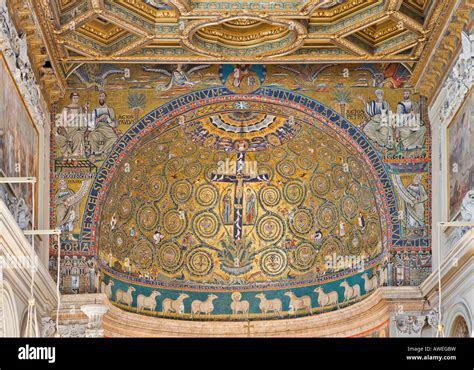 Apse mosaic san clemente rome hi-res stock photography and images - Alamy