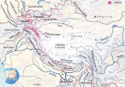 Arabian Sea & Climate Change: Melting Glaciers- Himalayas