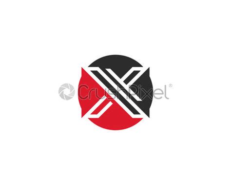 X Logo vector - stock vector 1636180 | Crushpixel