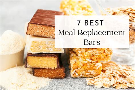 The 7 Best Meal Replacement Bars in 2023 – AmBari Nutrition