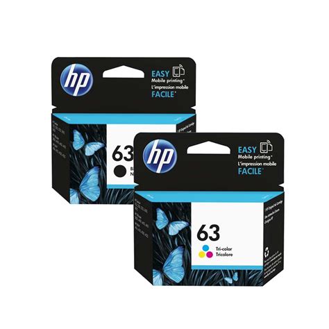 HP 63 Black and Tri-Color Original Ink Cartridge Combo Buy Online in UAE at Low Cost - Shopkees