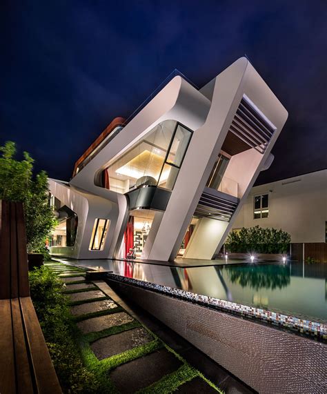 One of a Kind Modern Residential Villa in Singapore | iDesignArch ...